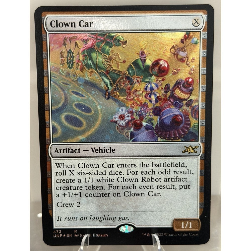Clown Car (Galaxy Foil) #472 Unfinity Magic: The Gathering